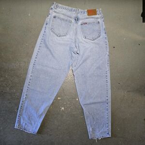 Vintage Rifle Jeans Light Wash Made In Usa Mens 34x32